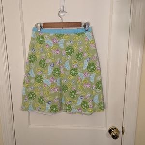 Lilly Pulitzer citrus skirt